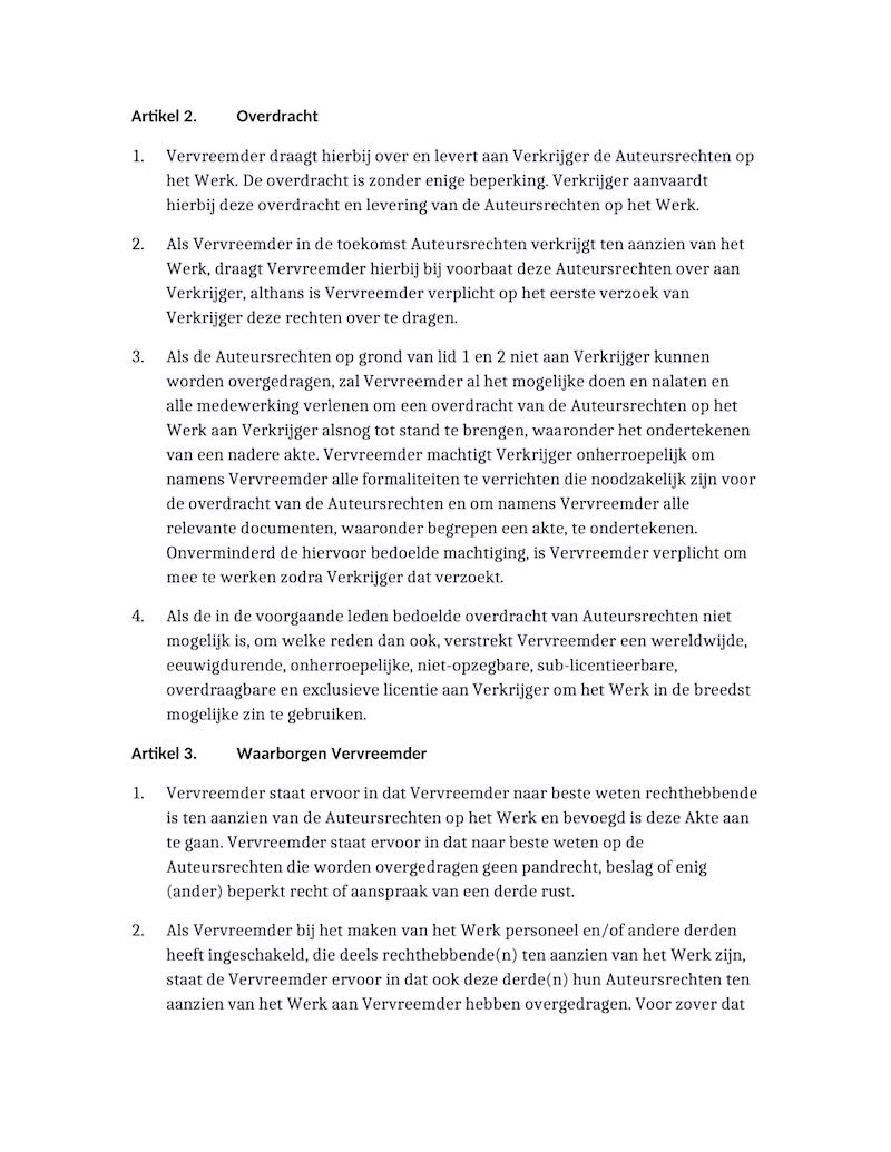 Voorbeeld van document, pagina 2